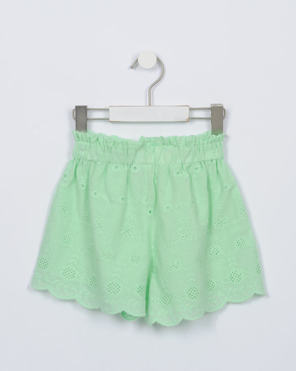 Picture of JH4466-GIRLS HIGH QUALITY MATERERIAL EMBOIDERED SHORTS